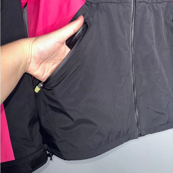 Adidas x Metropolitan USA 3L Skater Jacket Windbreaker Black/Pink Size Small - Picture 5 of 8